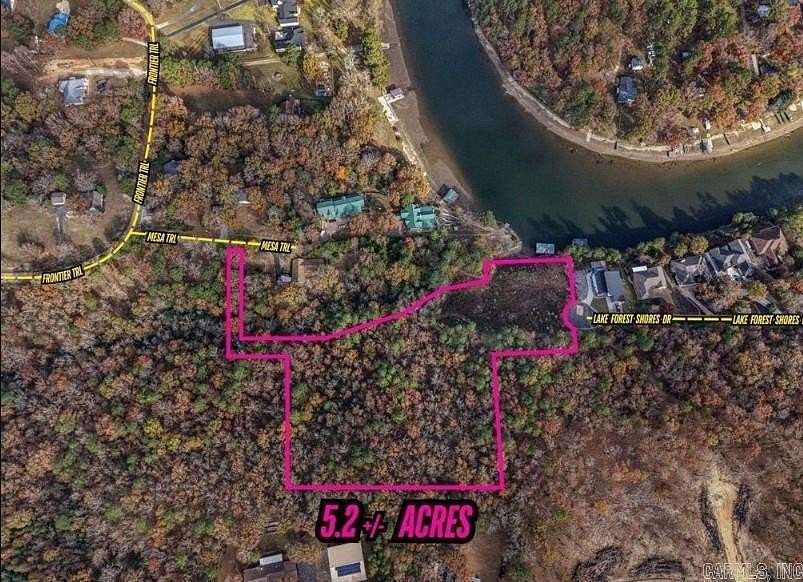 5.2 Acres of Land for Sale in Hot Springs, Arkansas