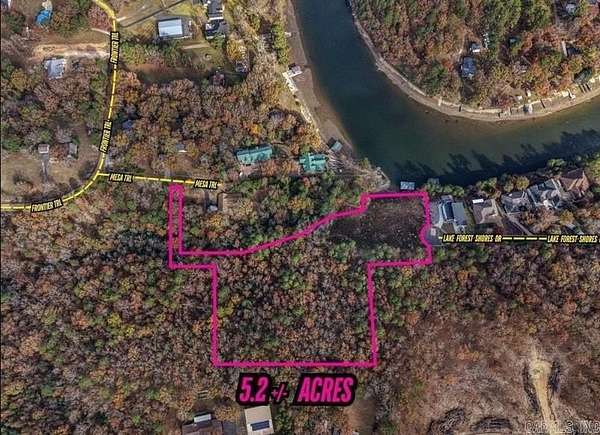5.2 Acres of Land for Sale in Hot Springs, Arkansas