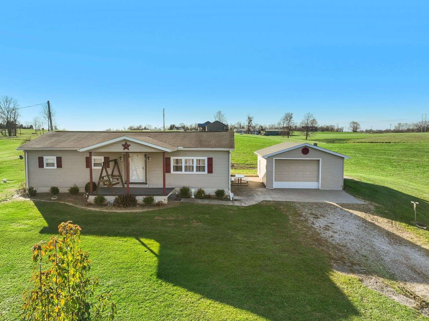 2 Acres of Land with Home for Sale in Vevay, Indiana