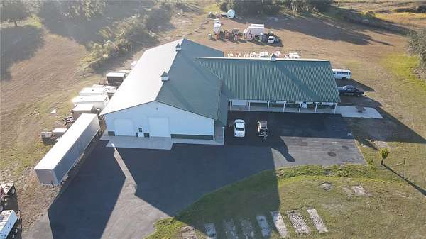 68.6 Acres of Land with Home for Sale in Bushnell, Florida