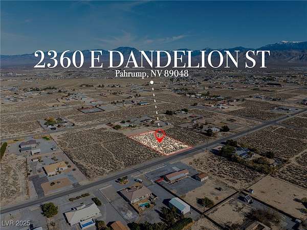 1.14 Acres of Residential Land for Sale in Pahrump, Nevada