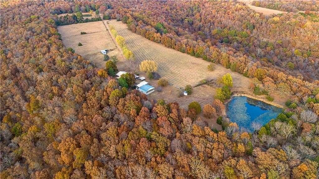 54 Acres of Land with Home for Sale in West Fork, Arkansas