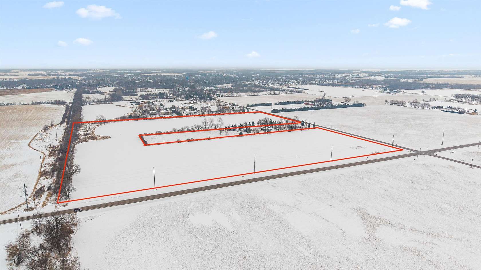 34.1 Acres of Agricultural Land for Sale in Omro, Wisconsin