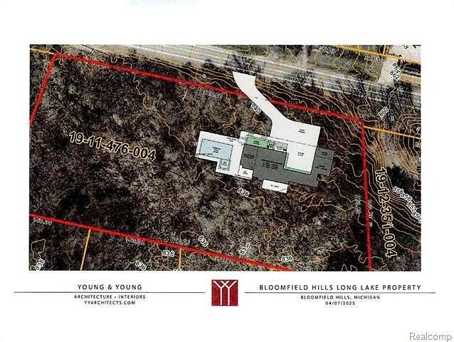 3.4 Acres of Residential Land for Sale in Bloomfield Hills, Michigan