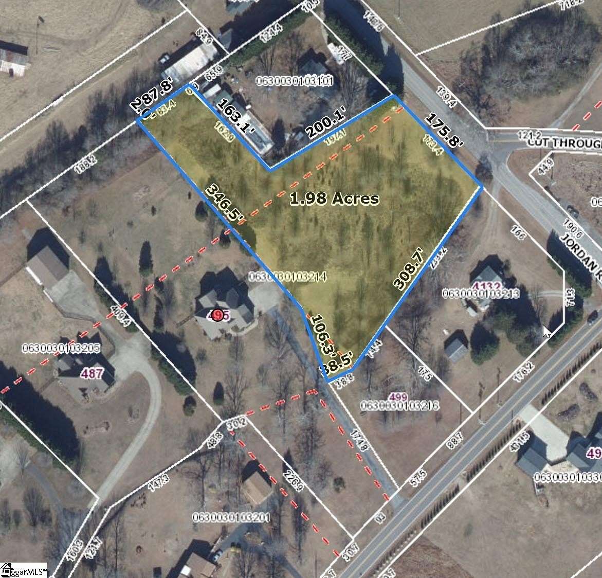 2 Acres of Residential Land for Sale in Greer, South Carolina