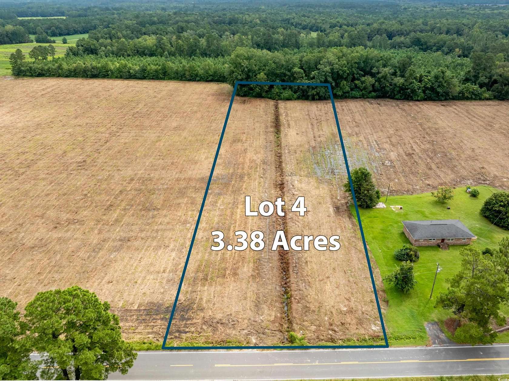 3.38 Acres of Residential Land for Sale in Nichols, South Carolina