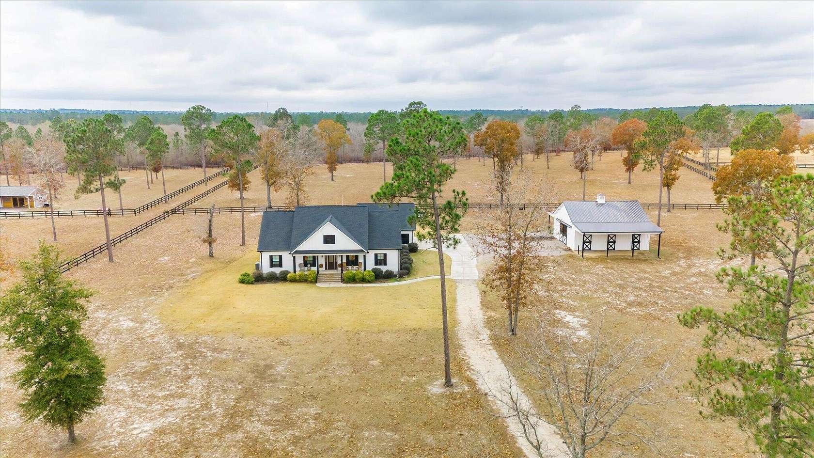 8.88 Acres of Land with Home for Sale in Aiken, South Carolina