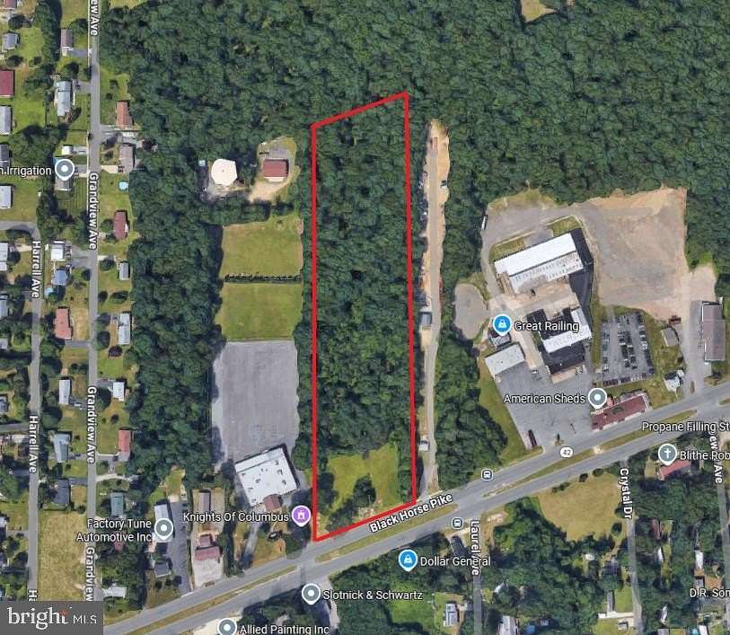 7.72 Acres of Commercial Land for Sale in Williamstown, New Jersey