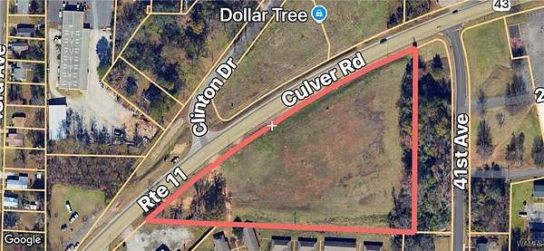 5 Acres of Commercial Land for Sale in Tuscaloosa, Alabama