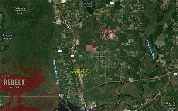 41.4 Acres of Recreational Land for Sale in Moss Point, Mississippi