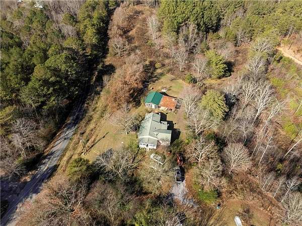 6.45 Acres of Land with Home for Sale in Ranger, Georgia