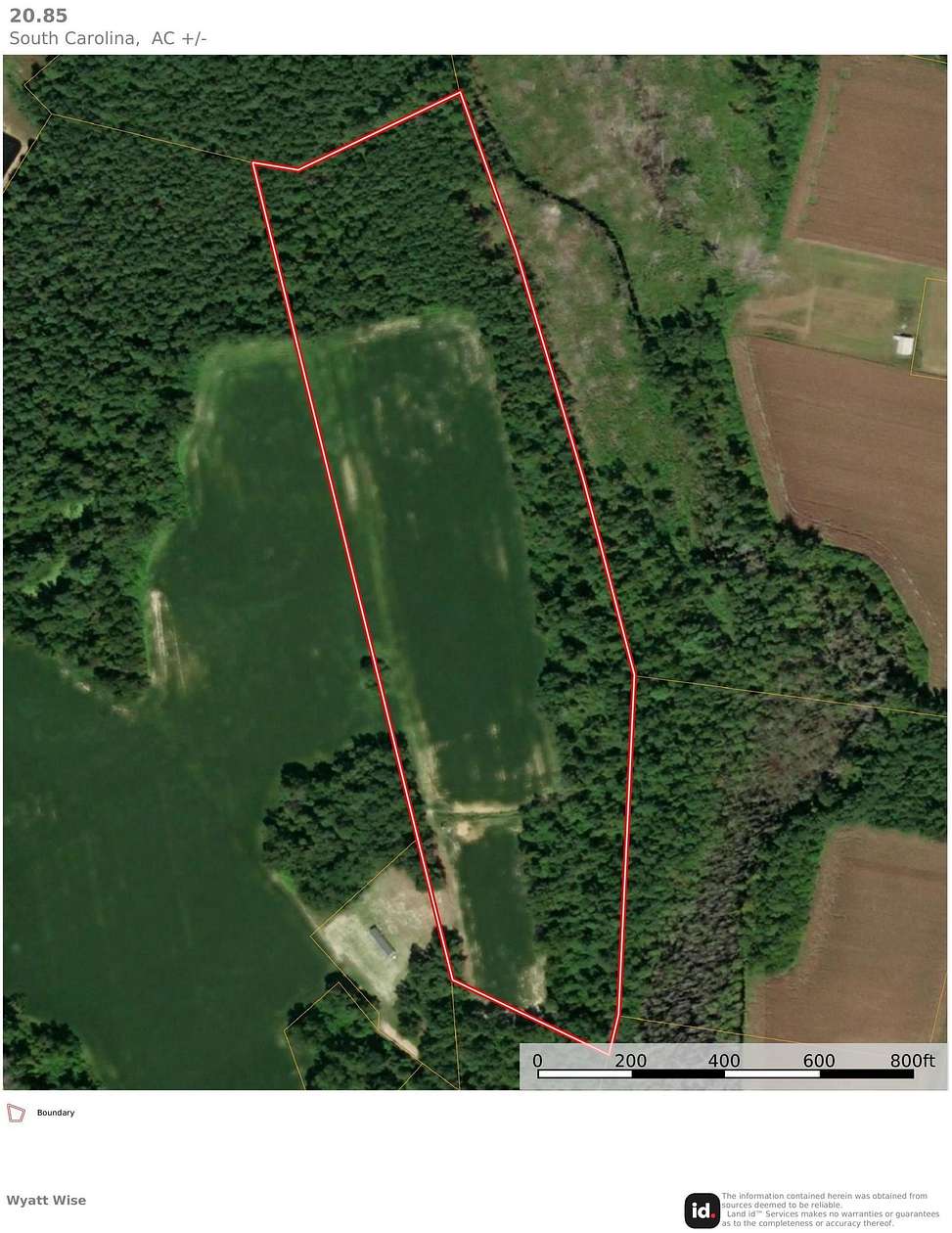 20.9 Acres of Land for Sale in Nichols, South Carolina