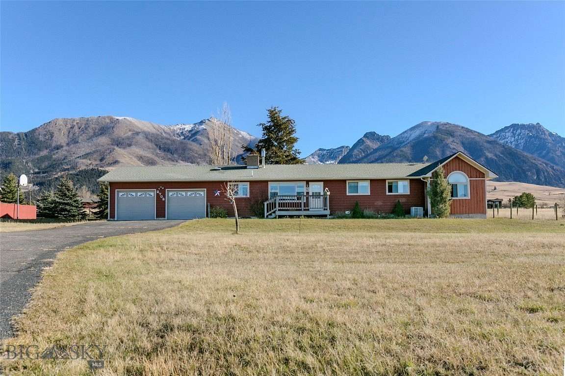 10 Acres of Land with Home for Sale in Livingston, Montana