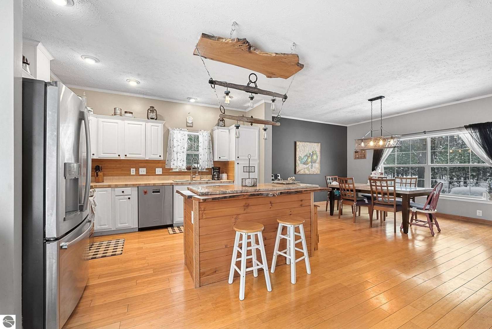 6 Acres of Residential Land with Home for Sale in Interlochen, Michigan