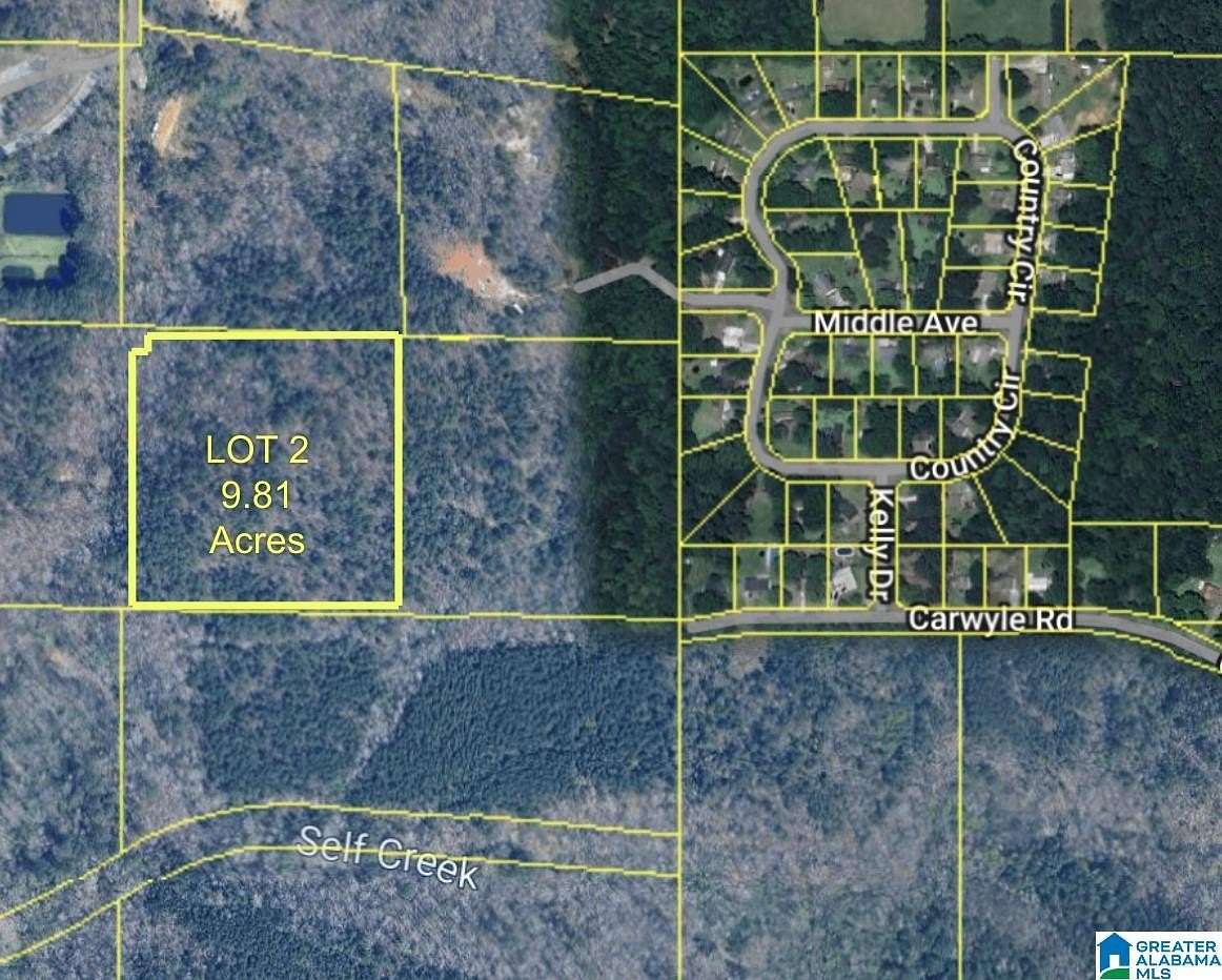 9.8 Acres of Residential Land for Sale in Pinson, Alabama