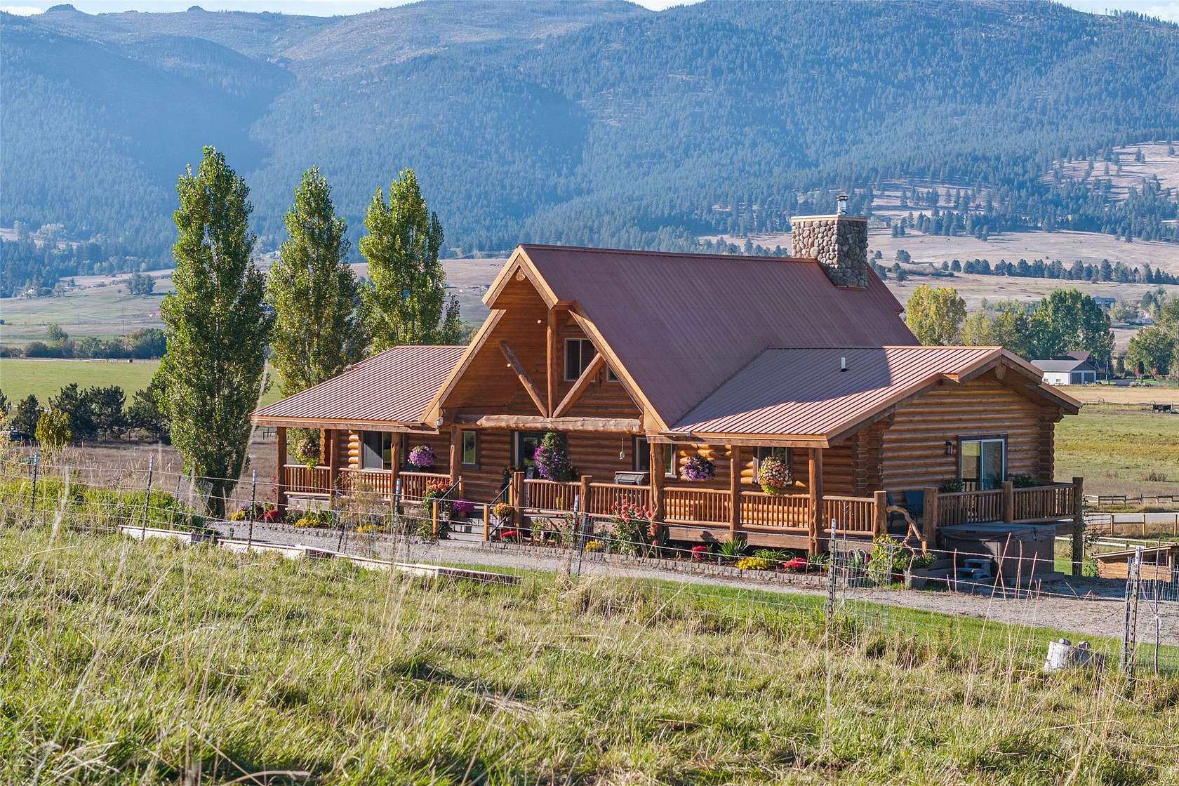 12.7 Acres of Land with Home for Sale in Victor, Montana