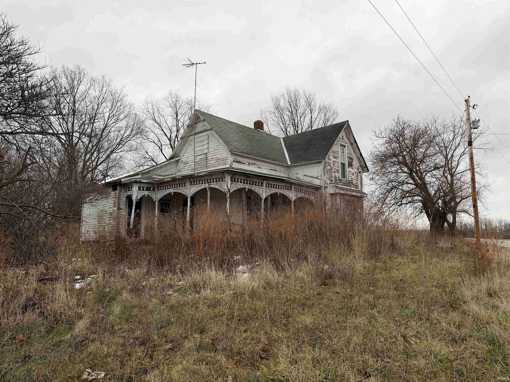 2 Acres of Residential Land with Home for Sale in Warren, Indiana