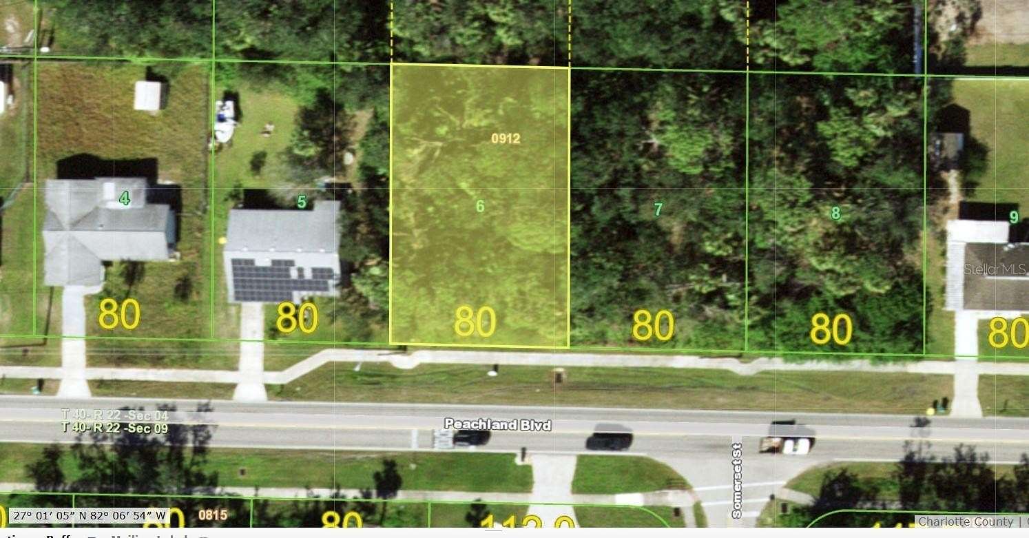 0.23 Acres of Residential Land for Sale in Port Charlotte, Florida