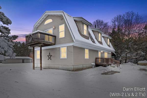 2.2 Acres of Residential Land with Home for Sale in Ronald Township, Michigan