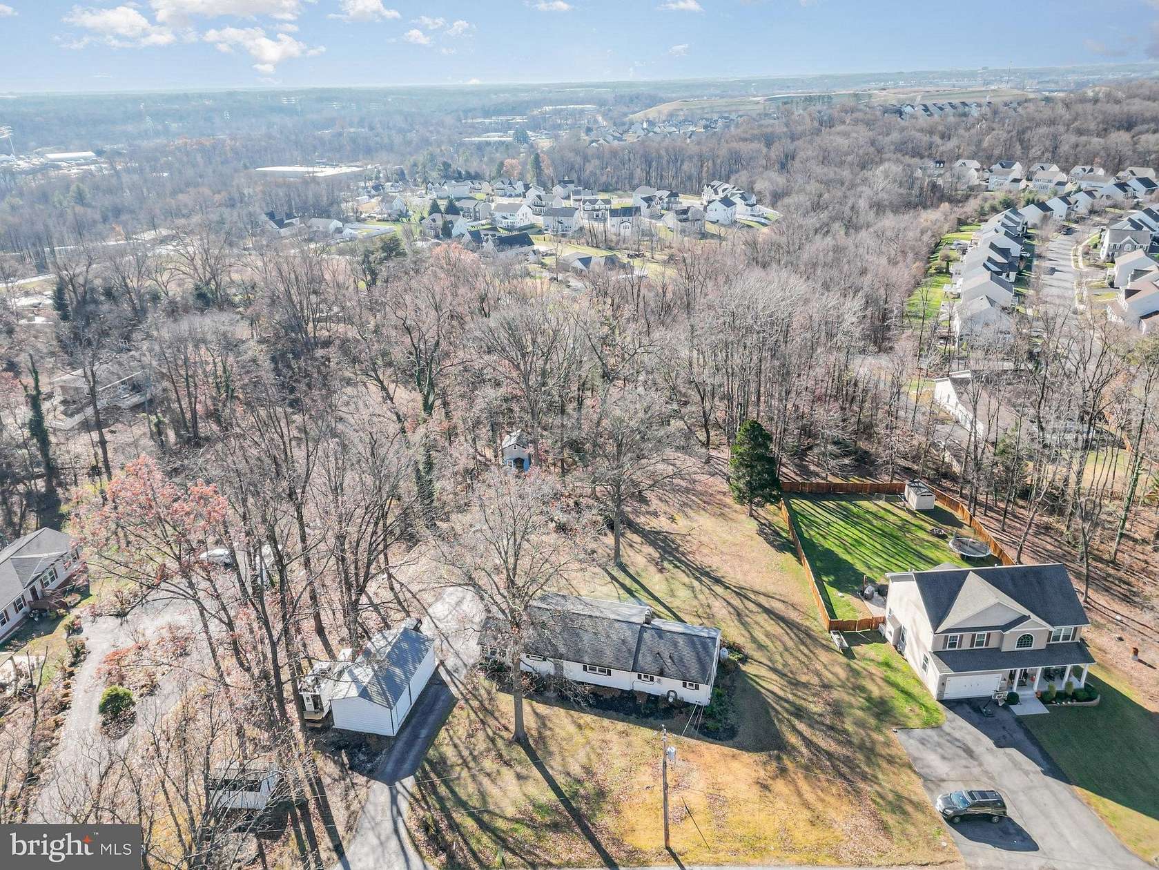 2 Acres of Residential Land with Home for Sale in Perry Hall, Maryland