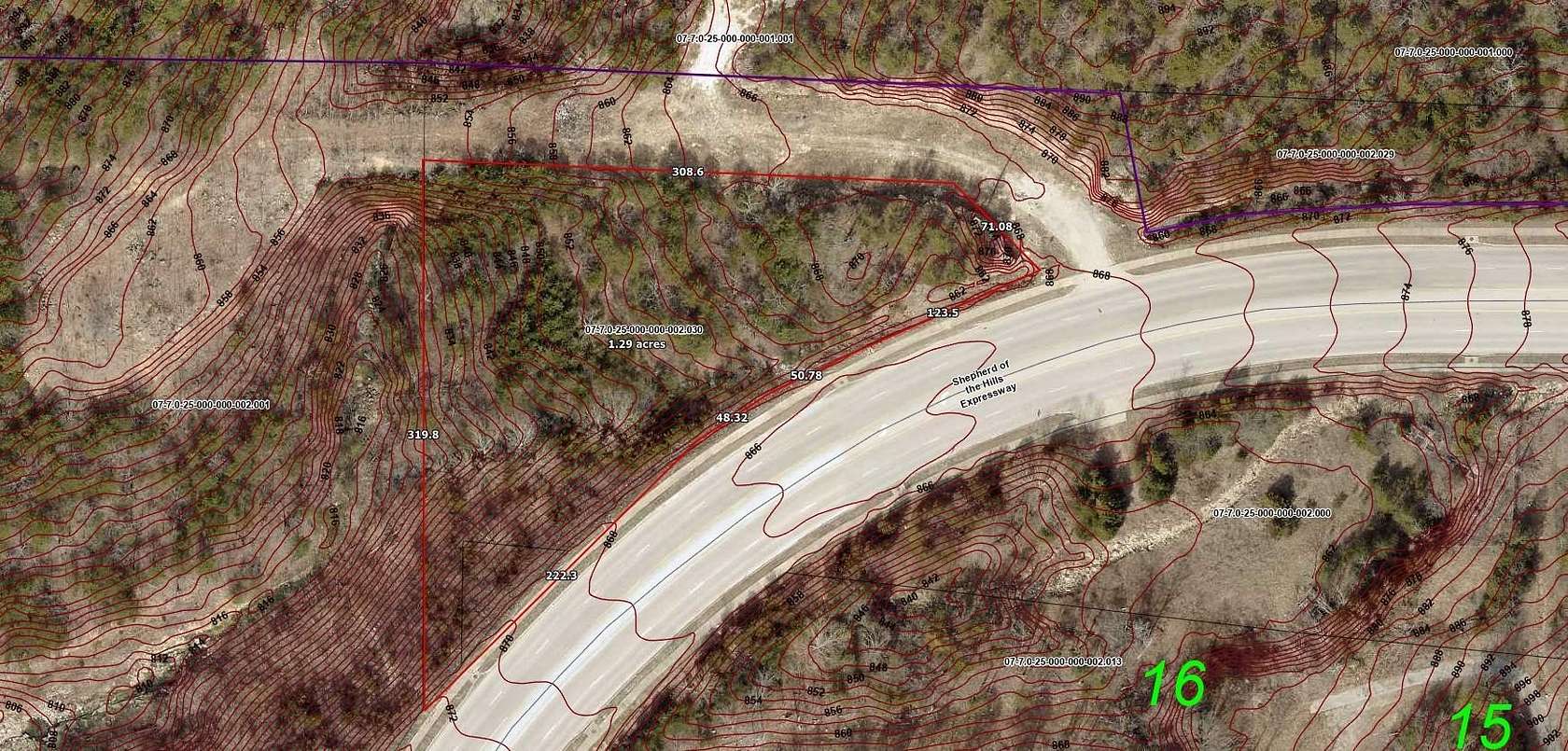 1.28 Acres of Commercial Land for Sale in Branson, Missouri