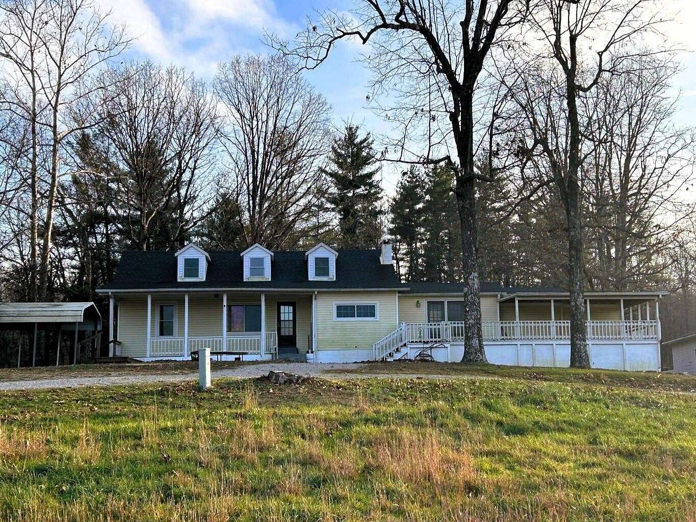 58.3 Acres of Recreational Land with Home for Sale in Alton, Missouri