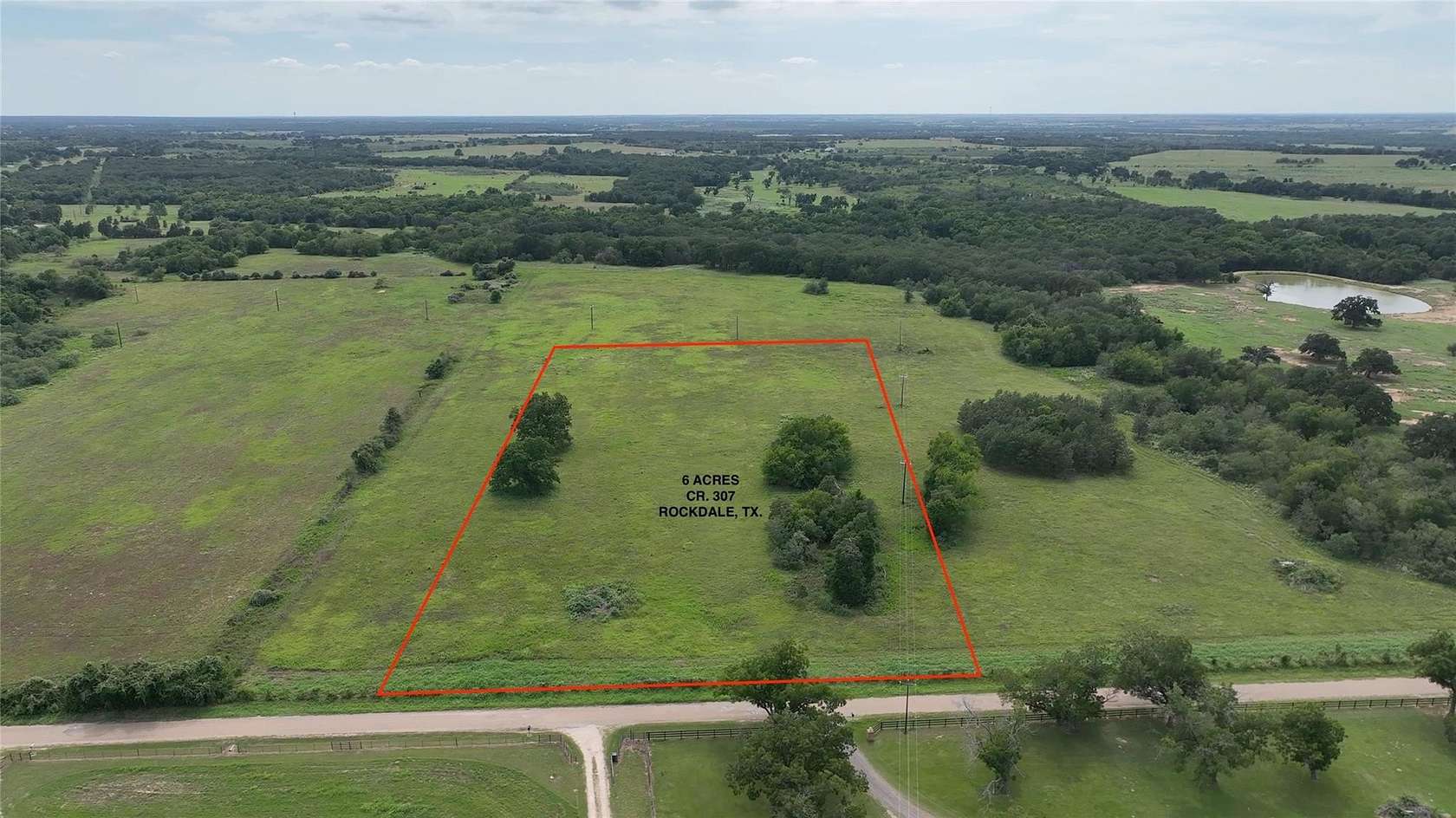 6 Acres of Residential Land for Sale in Rockdale, Texas