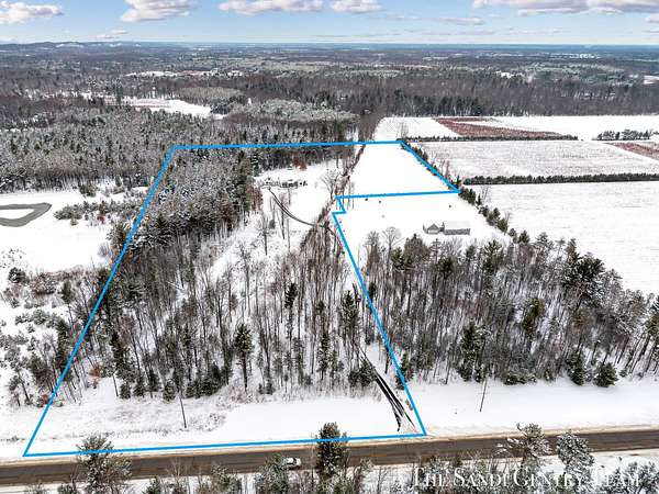 15.8 Acres of Land with Home for Sale in West Olive, Michigan