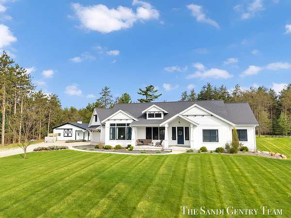 15.8 Acres of Recreational Land with Home for Sale in West Olive, Michigan