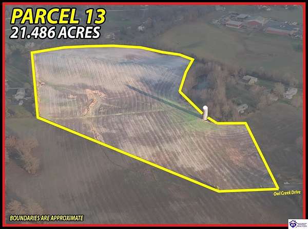 21.5 Acres of Land for Sale in Vine Grove, Kentucky
