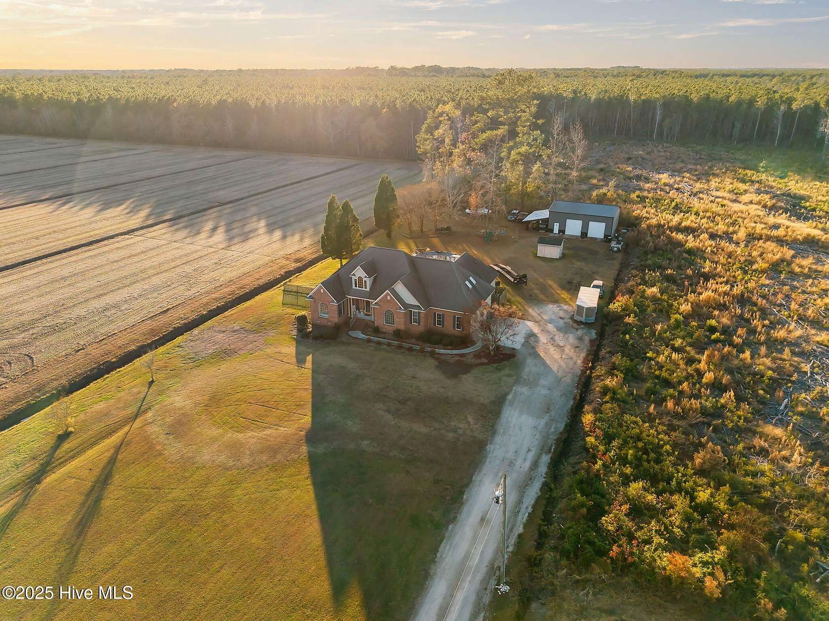 2.2 Acres of Residential Land with Home for Sale in Aurora, North Carolina