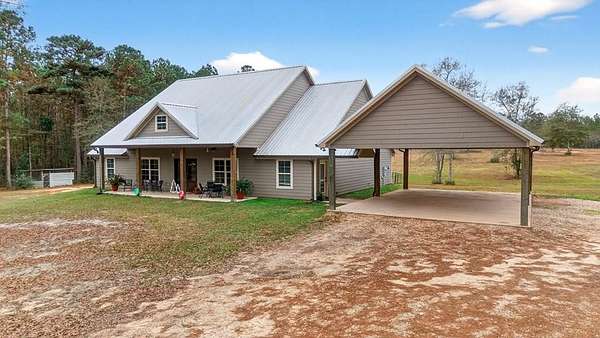 7 Acres of Land with Home for Sale in Poplarville, Mississippi