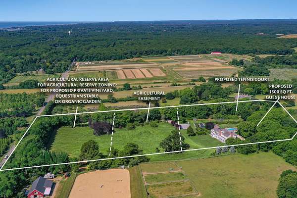 10 Acres of Land with Home for Sale in Amagansett, New York