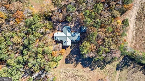 5 Acres of Residential Land with Home for Sale in Woodland, Georgia
