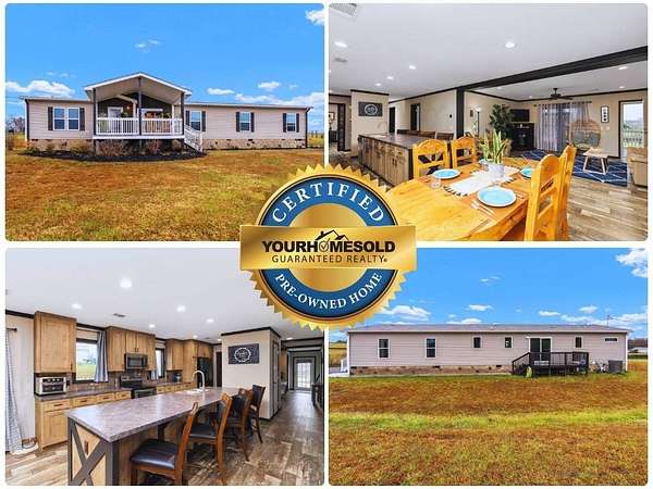 5 Acres of Residential Land with Home for Sale in Mohawk, Tennessee