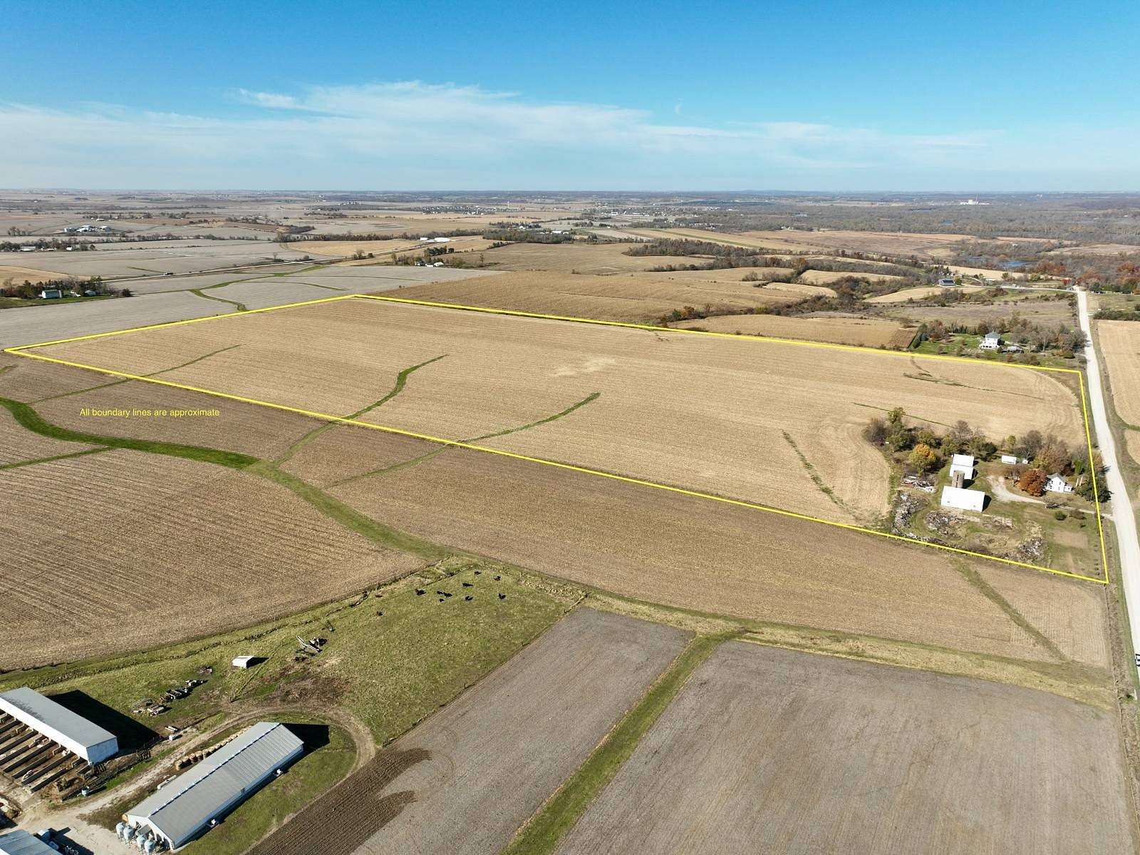 151 Acres of Land with Home for Sale in Palo, Iowa