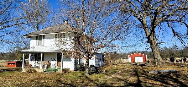 17 Acres of Land with Home for Sale in Holdenville, Oklahoma