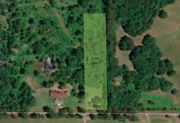 3 Acres of Residential Land for Sale in Clarksville, Texas