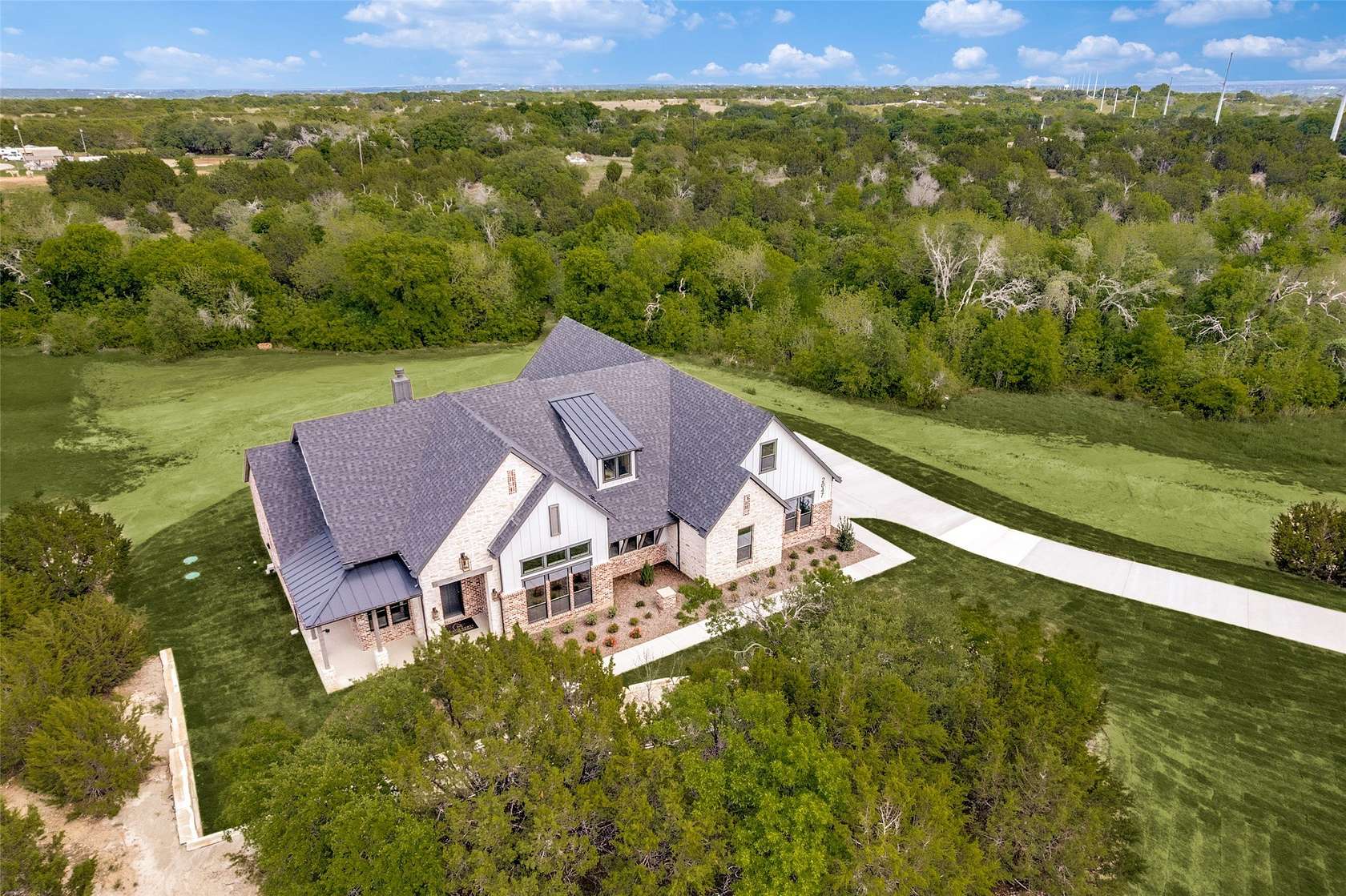 2.14 Acres of Land with Home for Sale in Weatherford, Texas