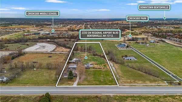 8 Acres of Mixed-Use Land for Sale in Bentonville, Arkansas