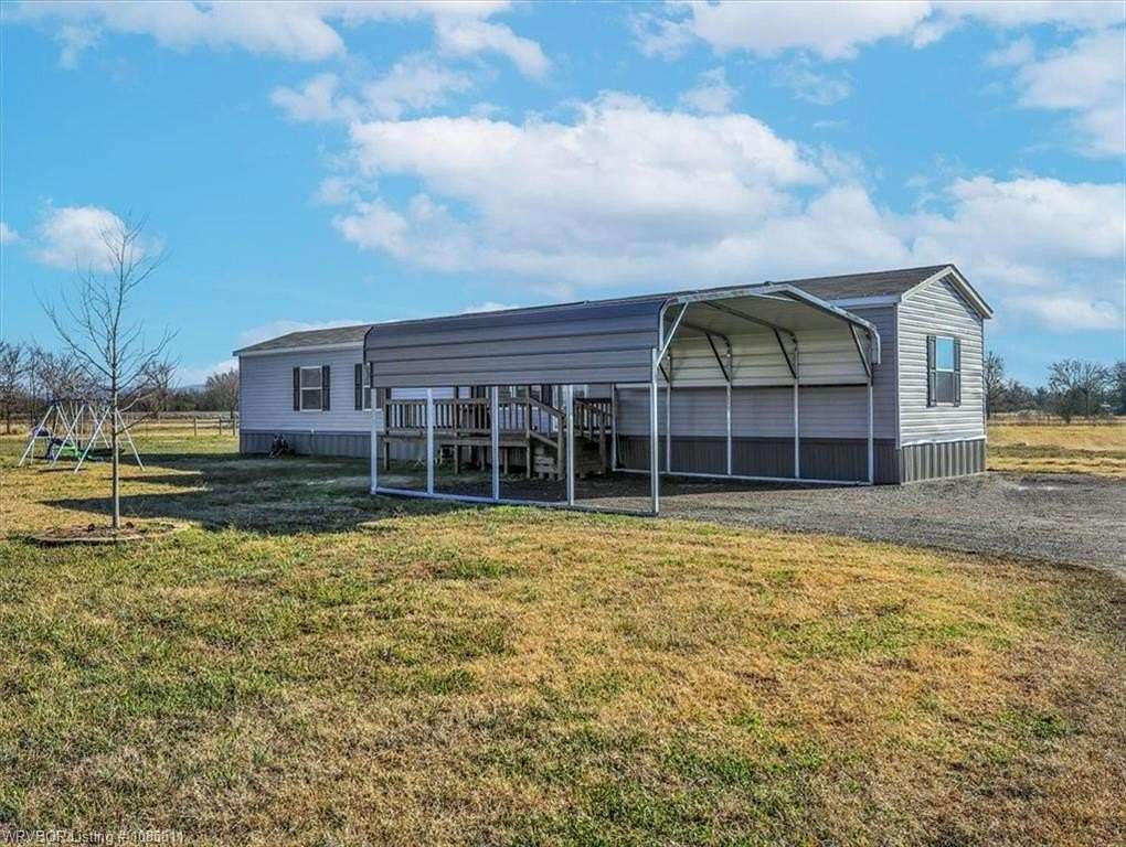 5.59 Acres of Land with Home for Sale in Cameron, Oklahoma