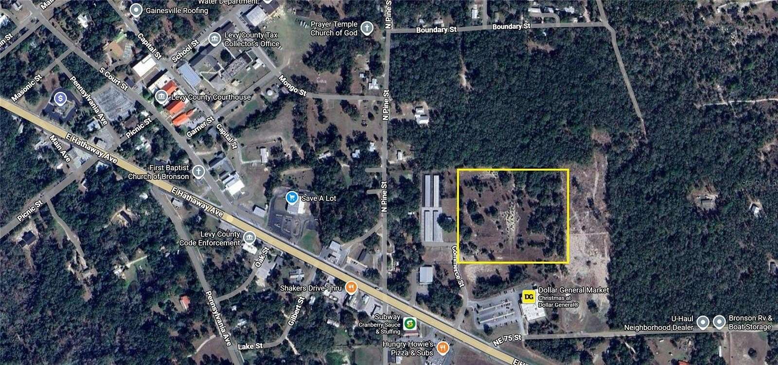 4.86 Acres of Commercial Land for Sale in Bronson, Florida