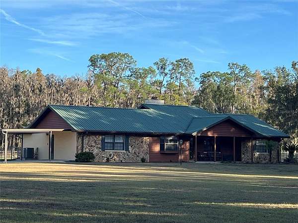 4 Acres of Residential Land with Home for Sale in Plant City, Florida