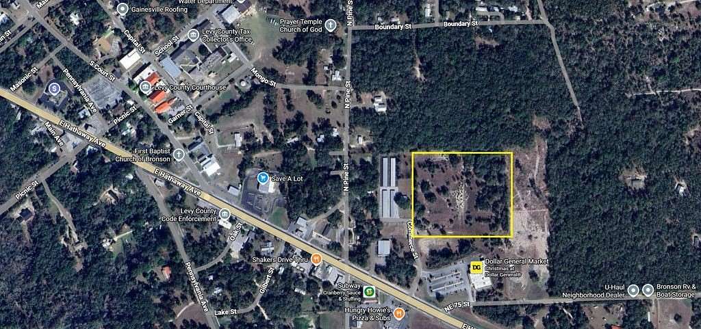 9 Acres of Commercial Land for Sale in Bronson, Florida