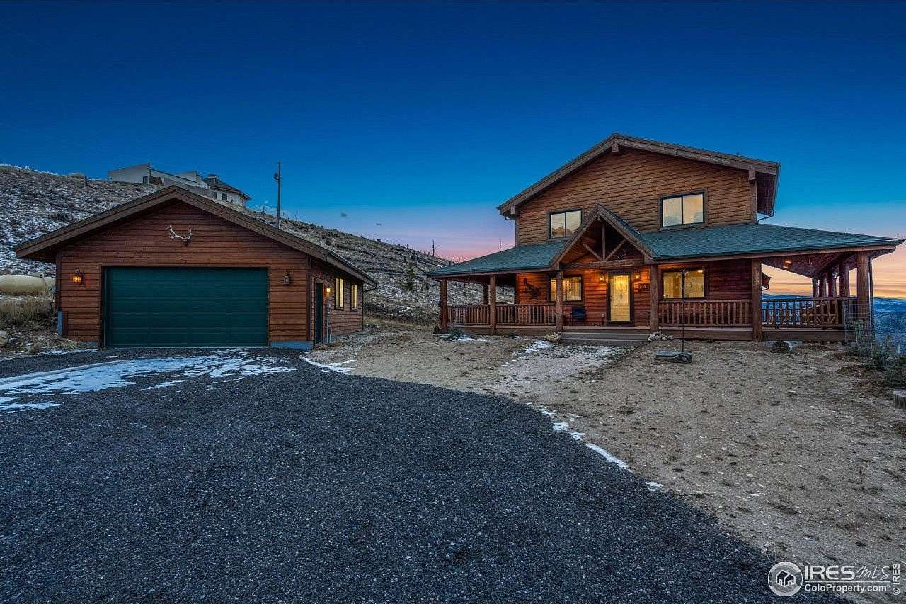 4.7 Acres of Residential Land with Home for Sale in Livermore, Colorado