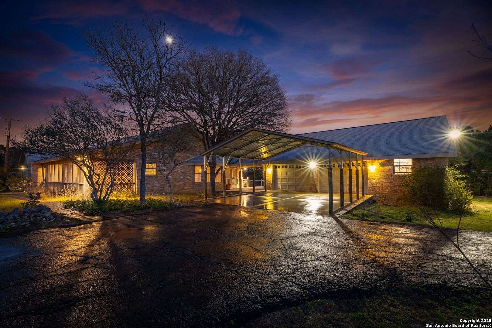 10.7 Acres of Land with Home for Sale in New Braunfels, Texas