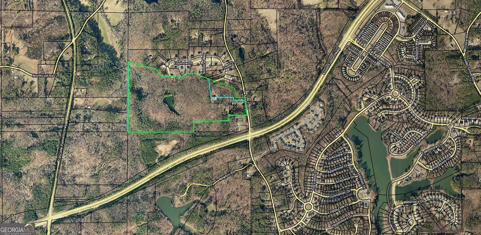 73.3 Acres of Land for Sale in Fairburn, Georgia