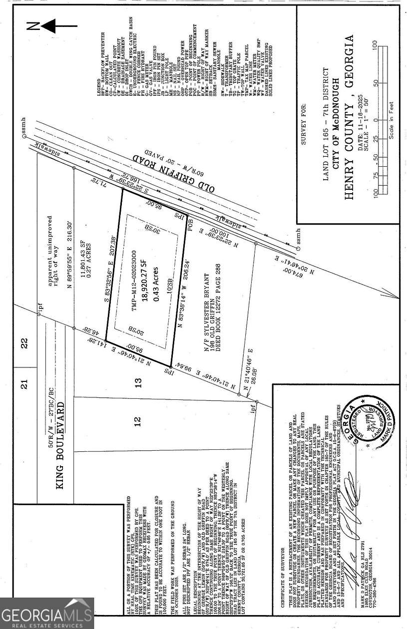 0.43 Acres of Land for Sale in McDonough, Georgia
