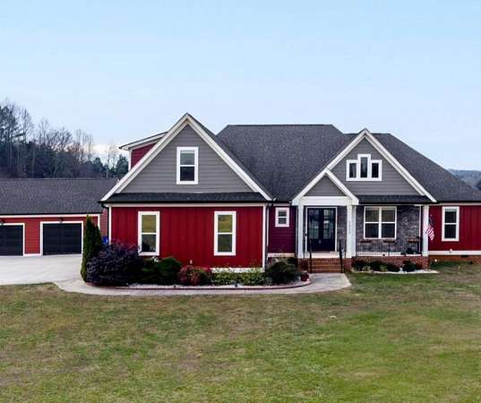 5 Acres of Land with Home for Sale in Cleveland, Tennessee