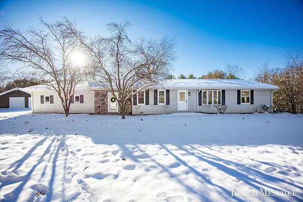 1.85 Acres of Residential Land with Home for Sale in Middleville, Michigan